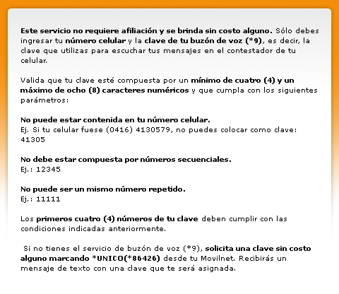 Como saber la clave de buzon de voz movilnet sale